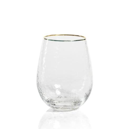 Zodax ~ Glasses ~ Negroni Hammered Stemless Glass, Price $10.95 in Tupelo, MS from Elizabeth Clair's