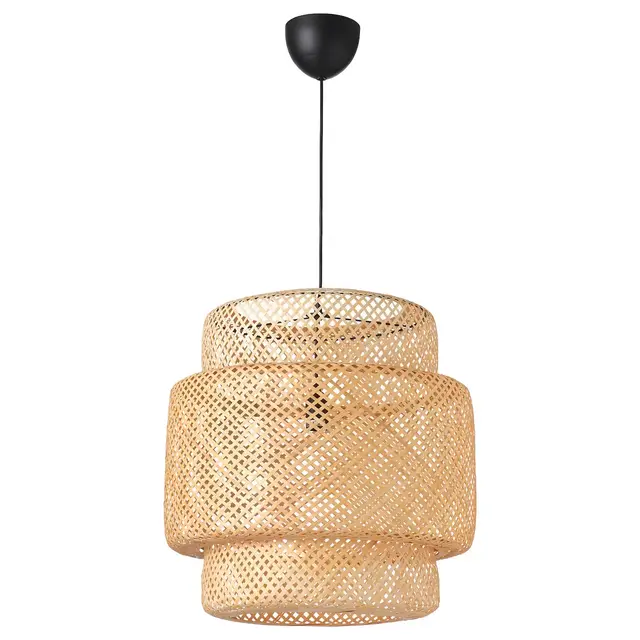 SINNERLIG Pendant lamp, bamboo