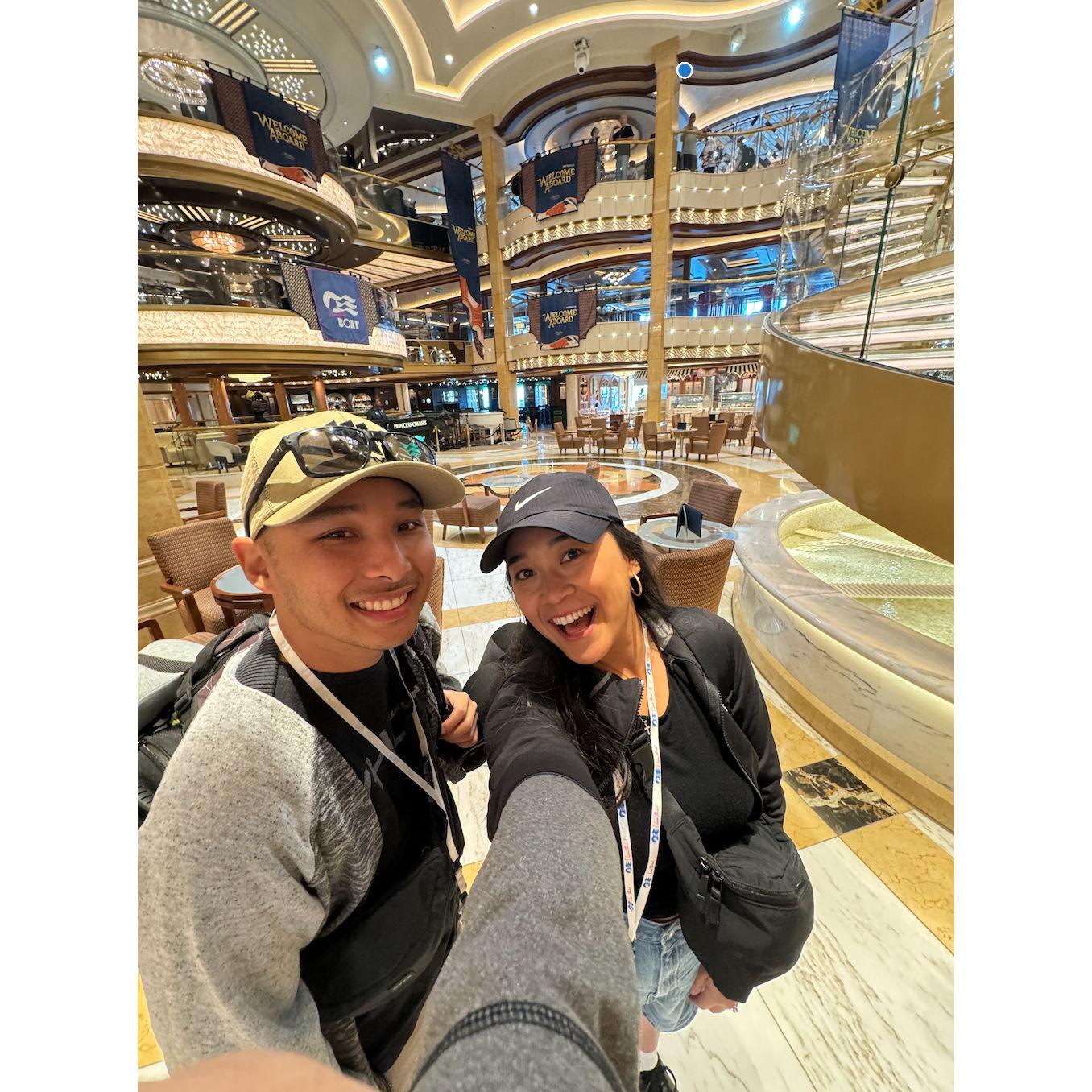 All aboard the Discovery Princess!