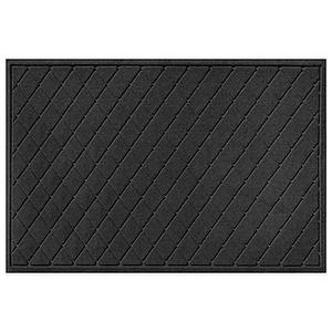 Weather Guard™ 30-Inch x 45-Inch Argyle Door Mat in Charcoal