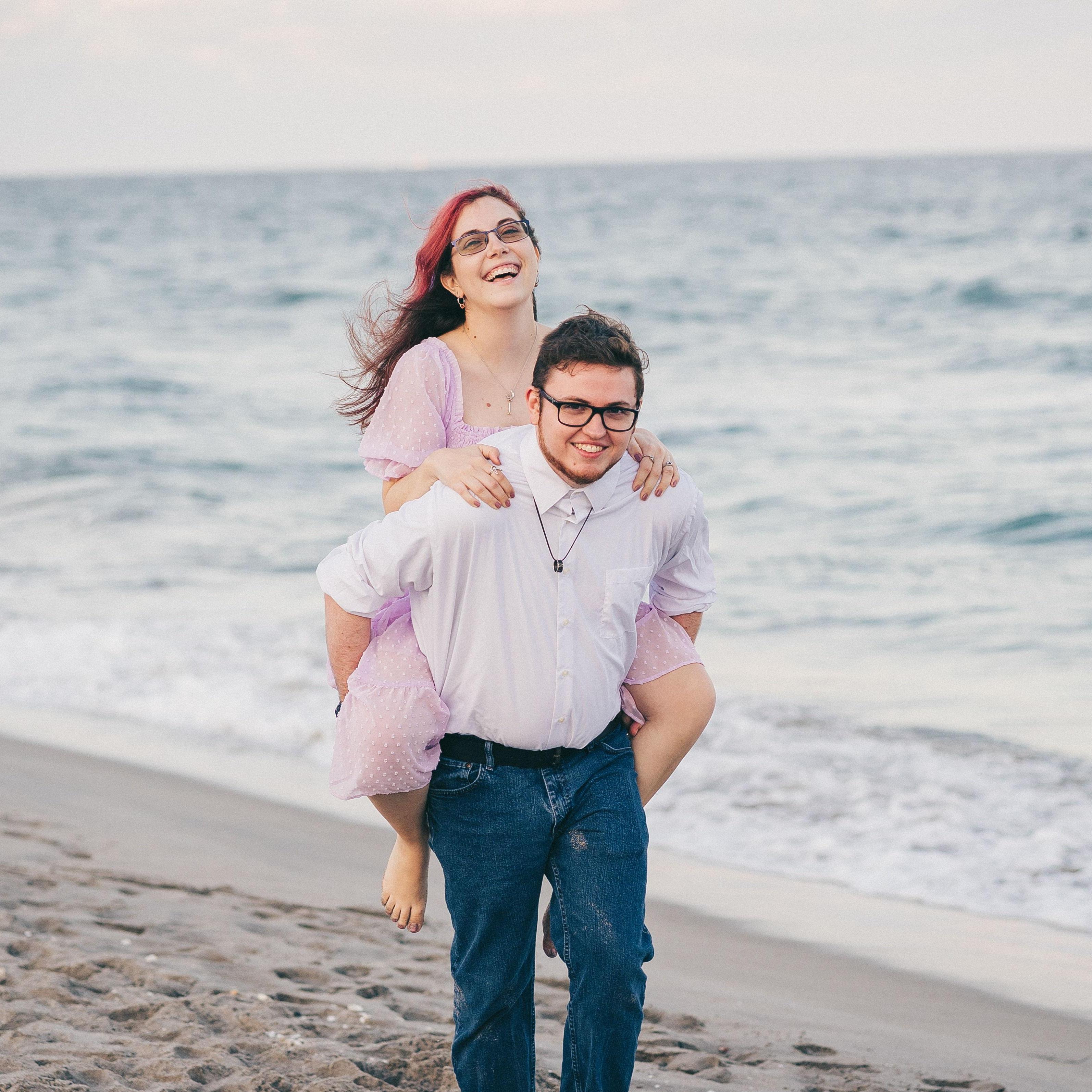 Our engagement photoshoot.