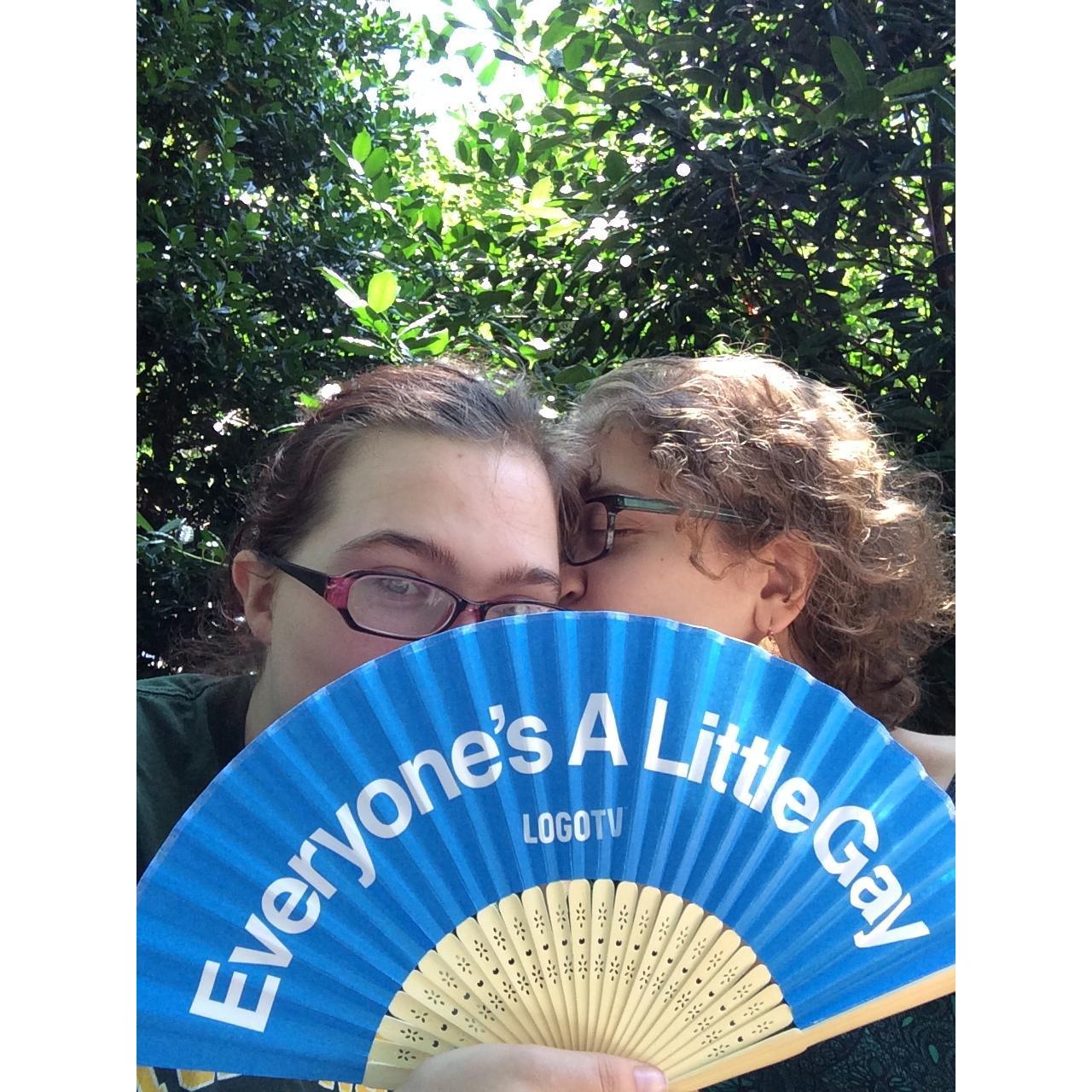 A souvenir from our first NYC Pride.