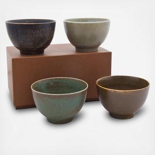 Pacific Forest 4-Piece Assorted Bowl Set