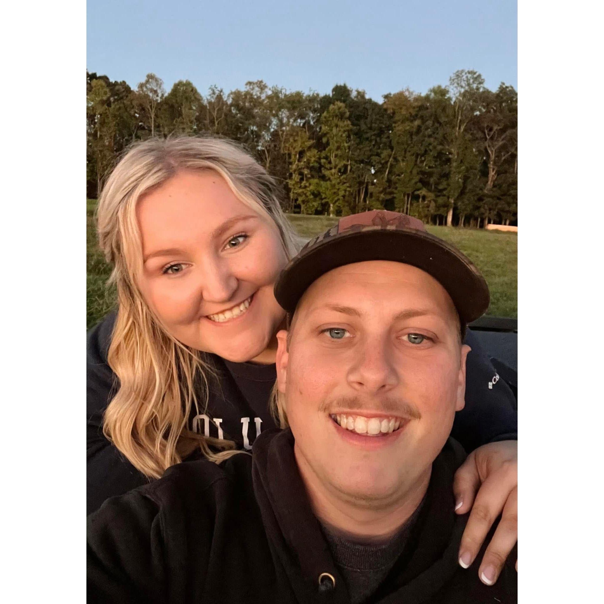 Taken on October 11, 2024 — celebrating 365 days until we say 'I do.'