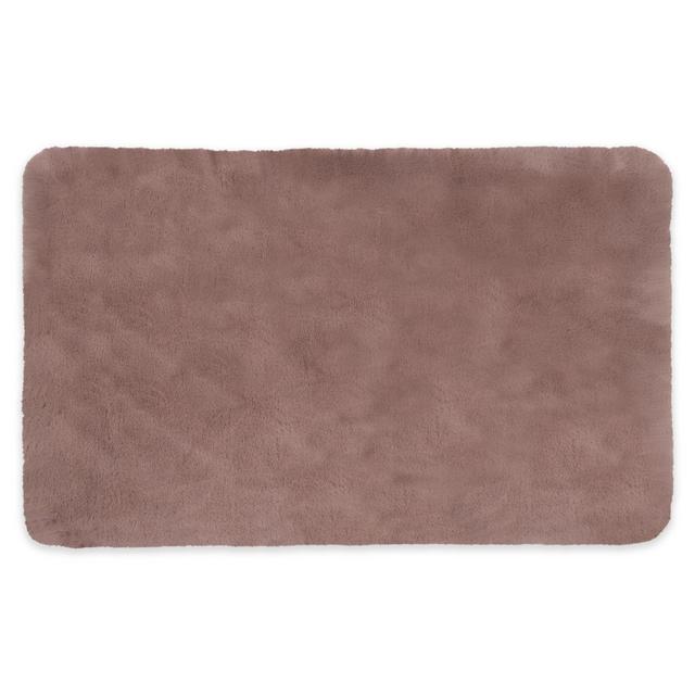 Bee & Willow™ Home Lavish Plush 20" x 34" Bath Rug in Mauve