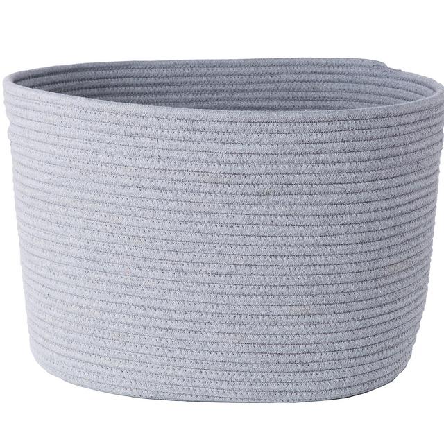 Cotton Rope Handle Storage Basket
