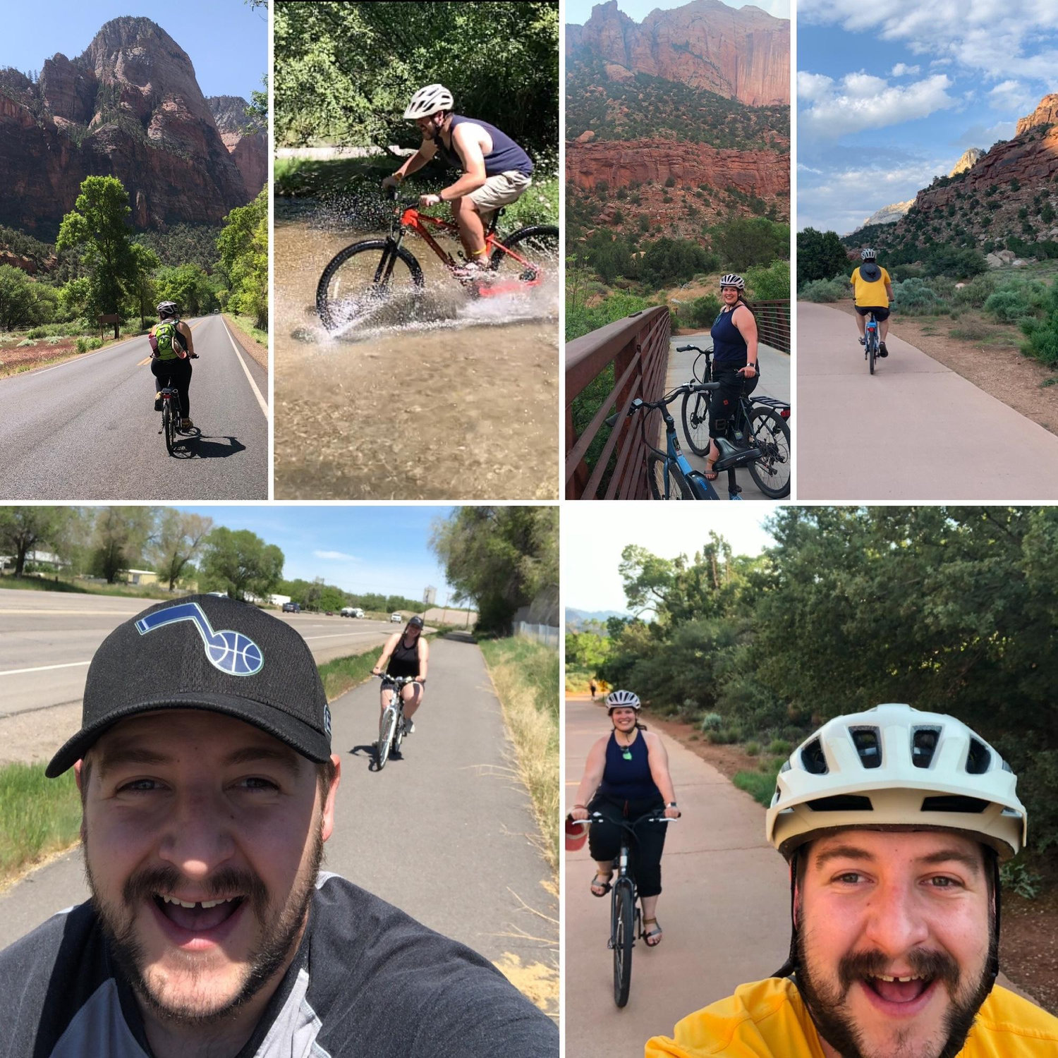 Russell's Uncle Ray gifted Sarah & Russell two Mountain Bikes. He didn't know it at the time, but that gift carried Sarah through her master's thesis defense giving her something to look forward to!