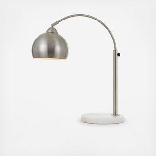 Orb Table Lamp with Metal Globe