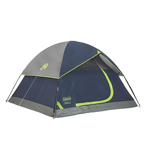 Sundome 4 Person Tent (Green and Navy color options)