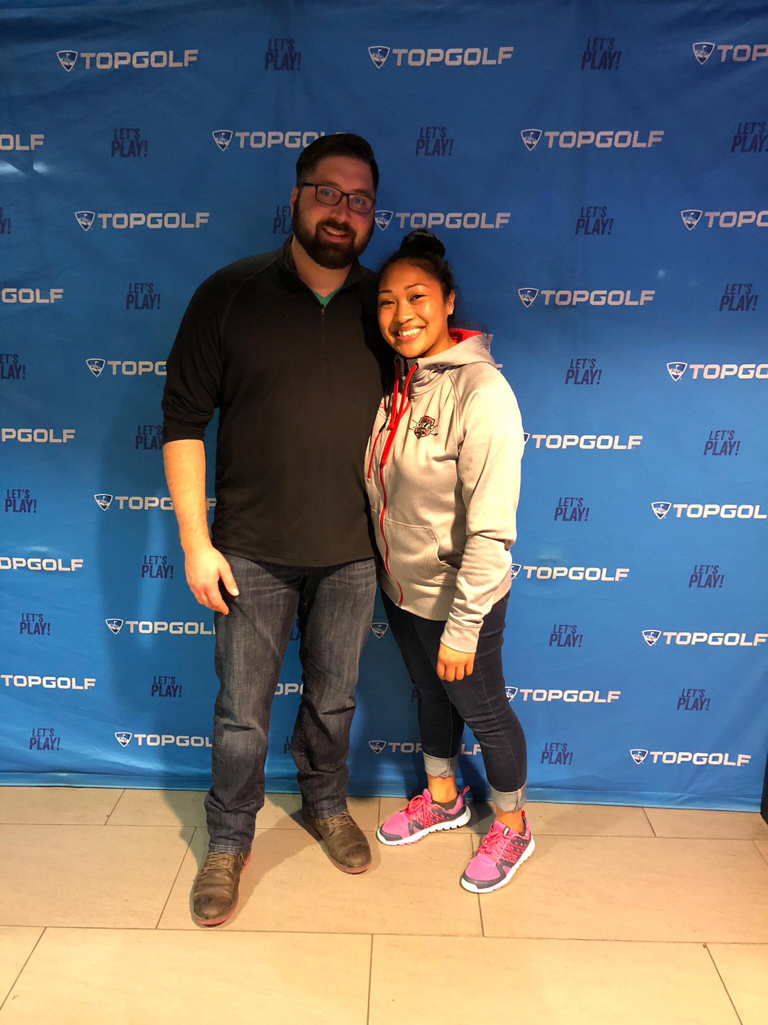 Our first Top Golf adventure was on a trip to Texas in March of 2018.