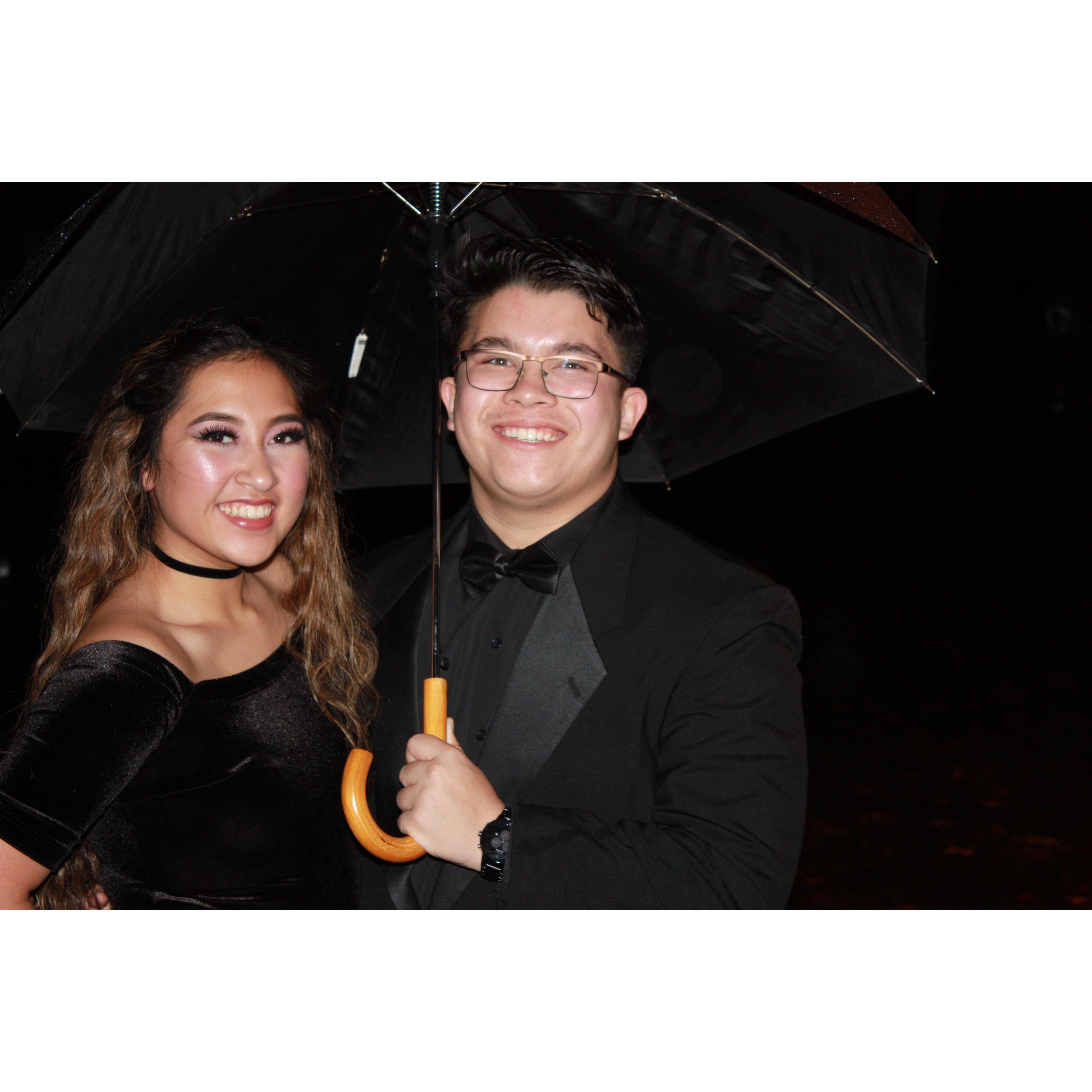 Winter formal senior year - December 10, 2016.