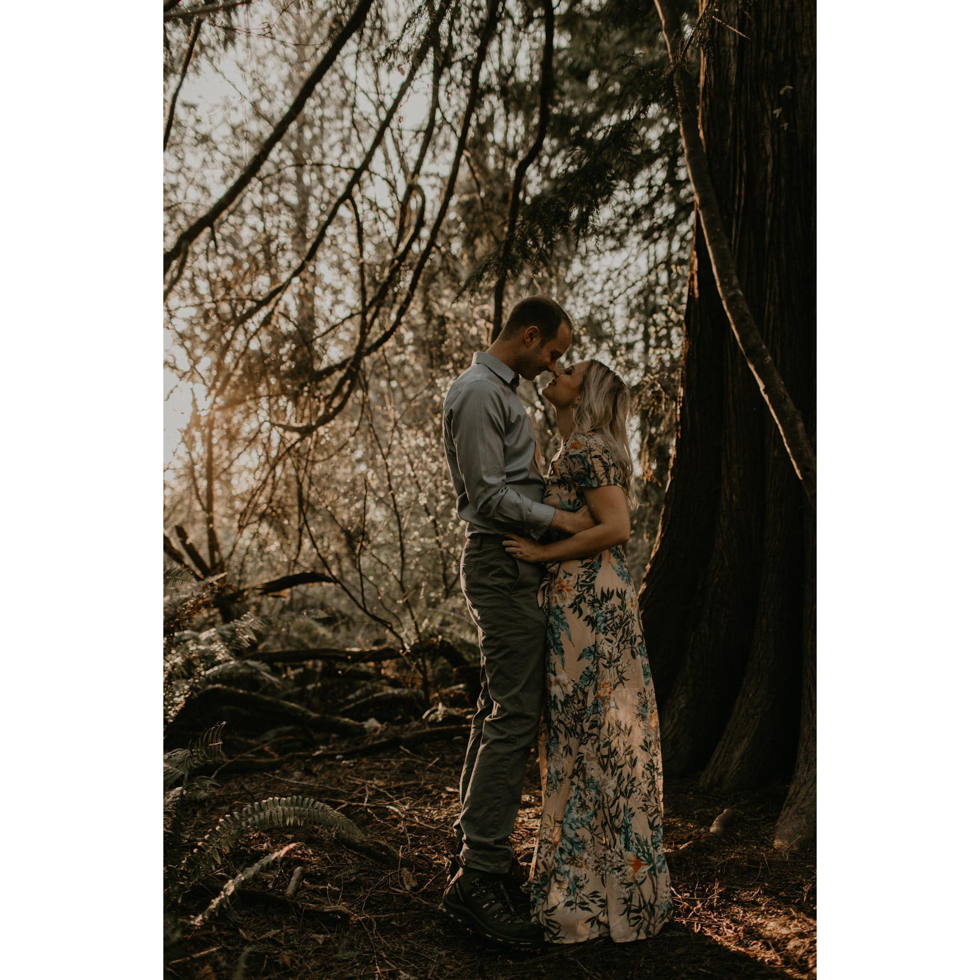 Among the trees is our happy place