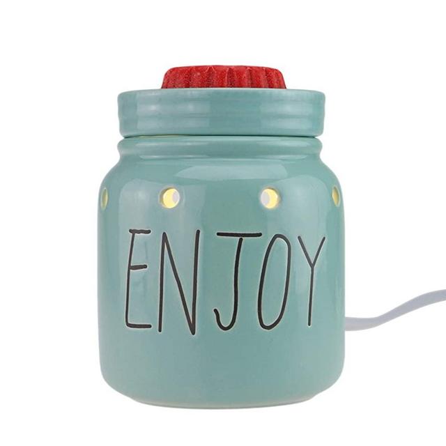 STAR MOON Wax Warmer for Home Décor, Scentsy Warmer, Home Fragrance Diffuser, No Flame, Removable Dish, with One More Bulb (Mason Jar)