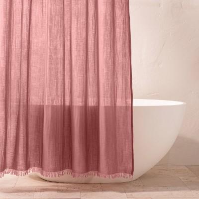 Rose - Gauze Shower Curtain - Casaluna™