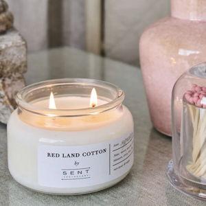 Red Land Cotton Signature Candle