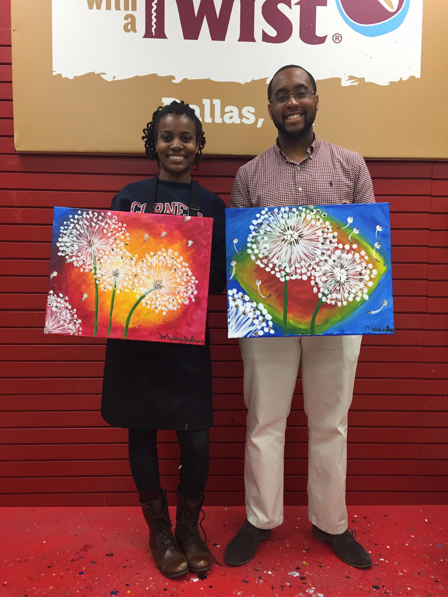 Paint Night - April 2016