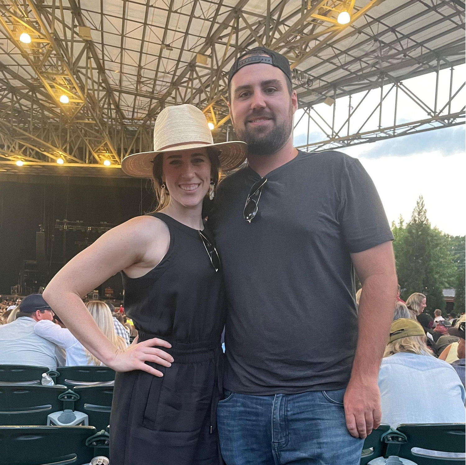 Our first photo together!