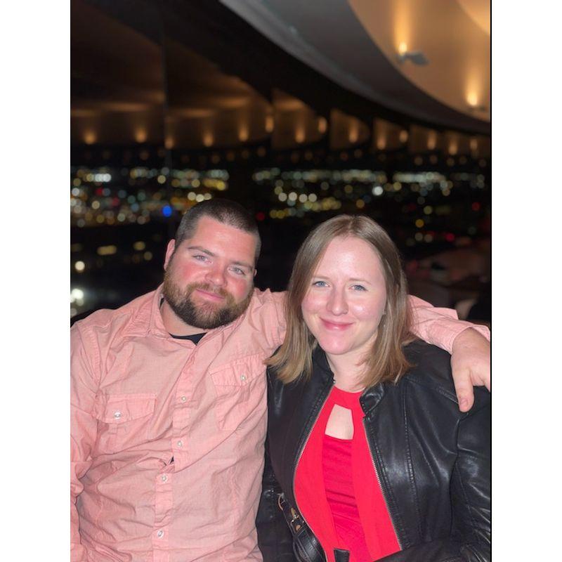 One year anniversary dinner at the Eagles Nest.