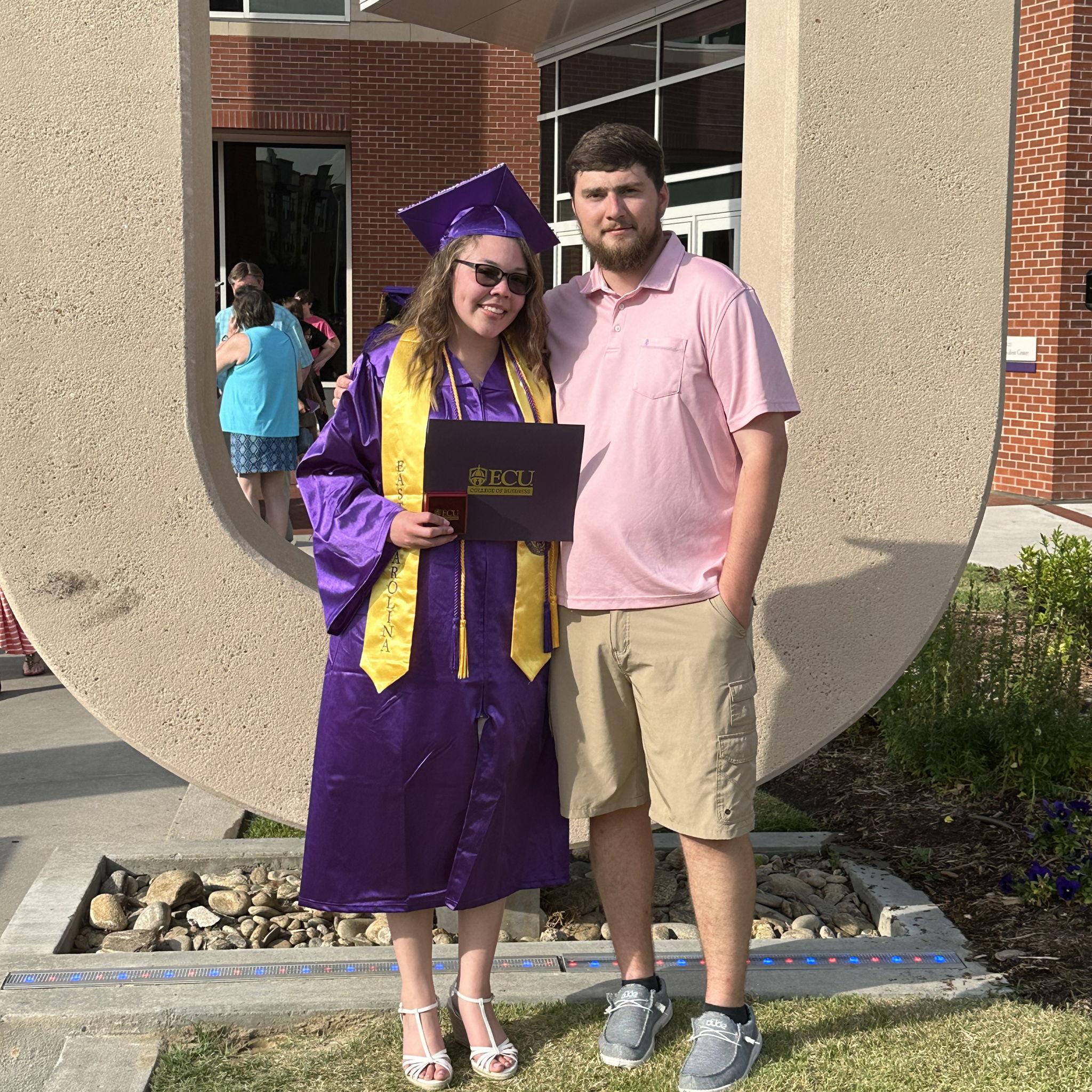 Alexis's Graduation in May of 2024.