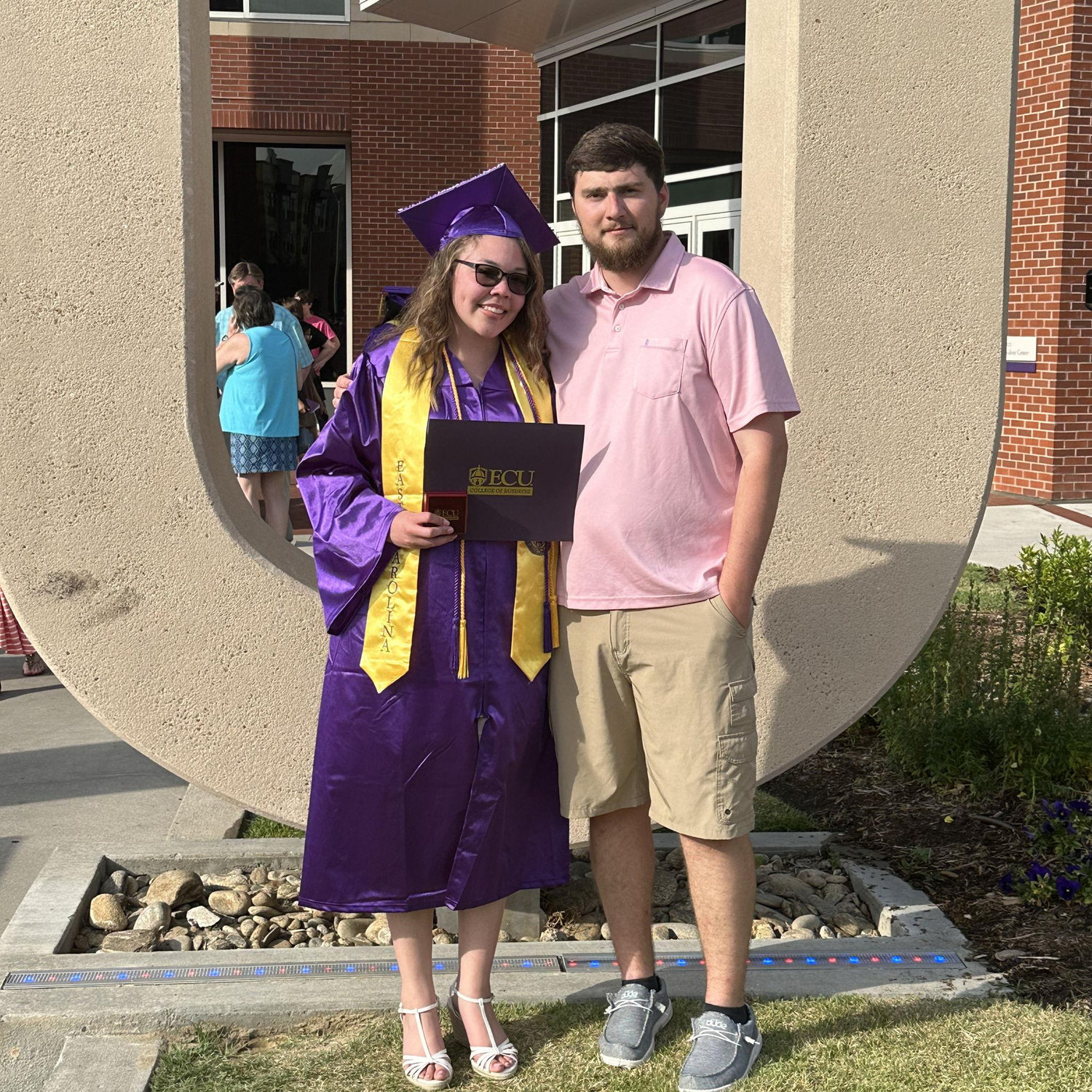 Alexis's Graduation in May of 2024.