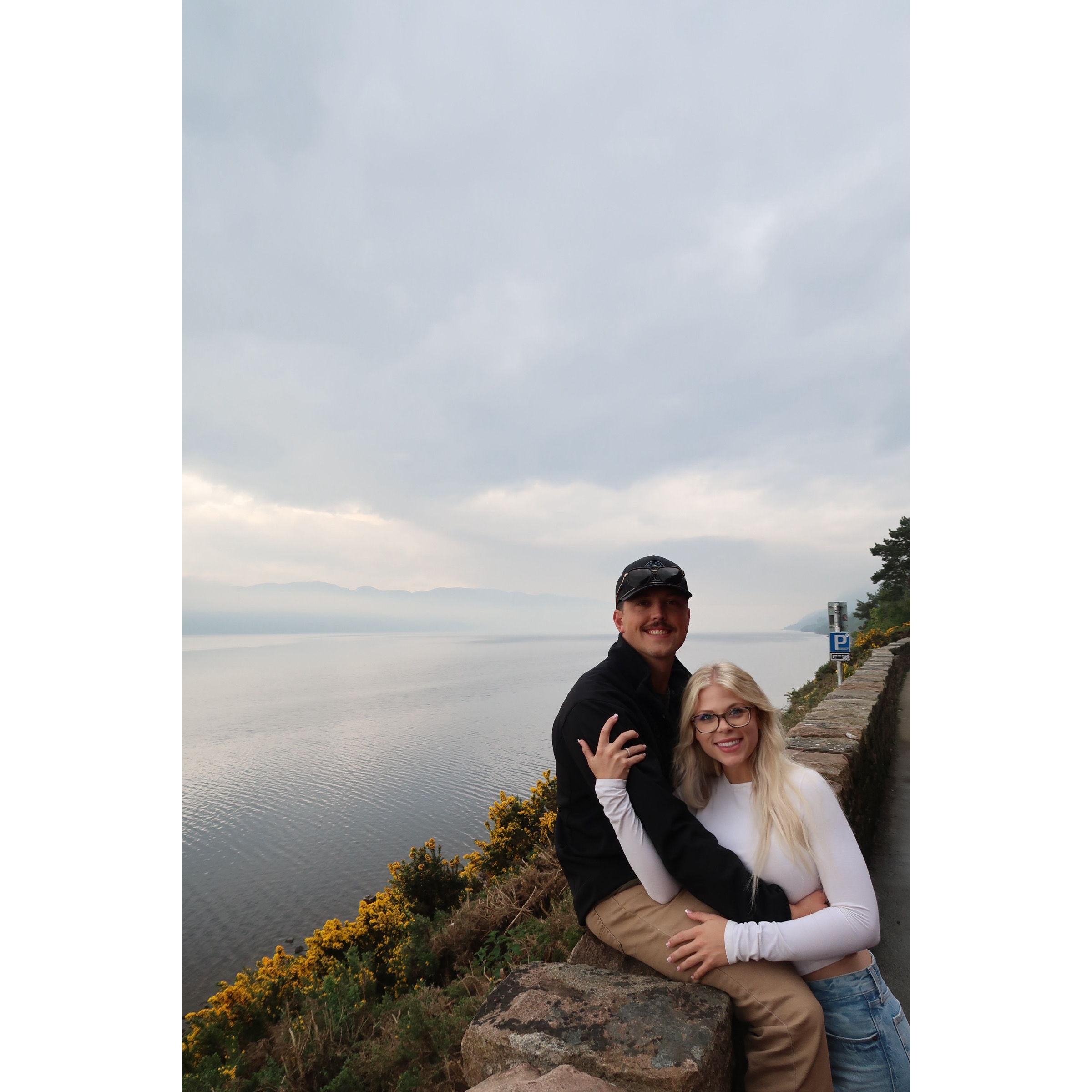 Loch Ness in Scotland! Unfortunately no Loch Ness monster sighting!