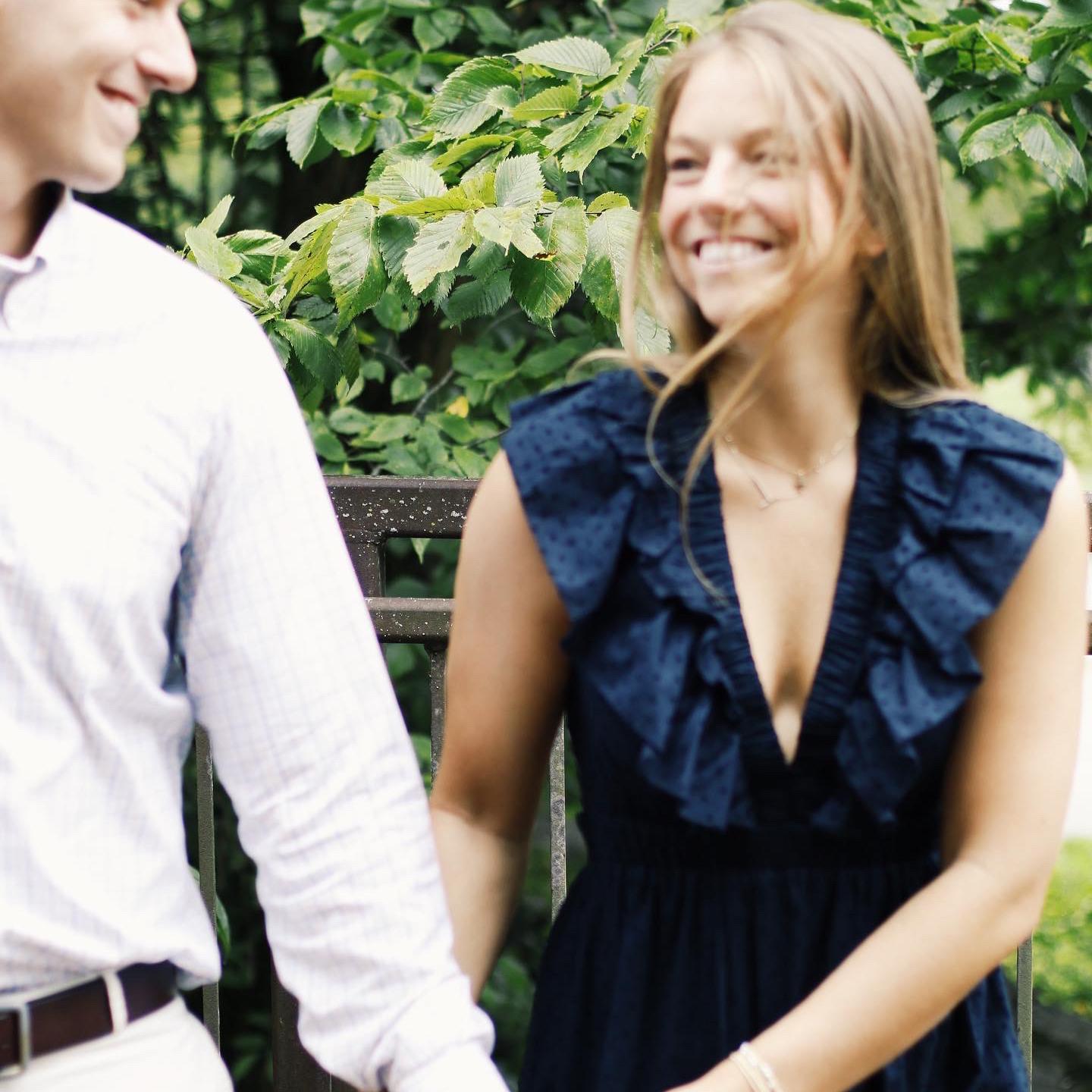 Took more silly engagement pics 🩵🩵🩵