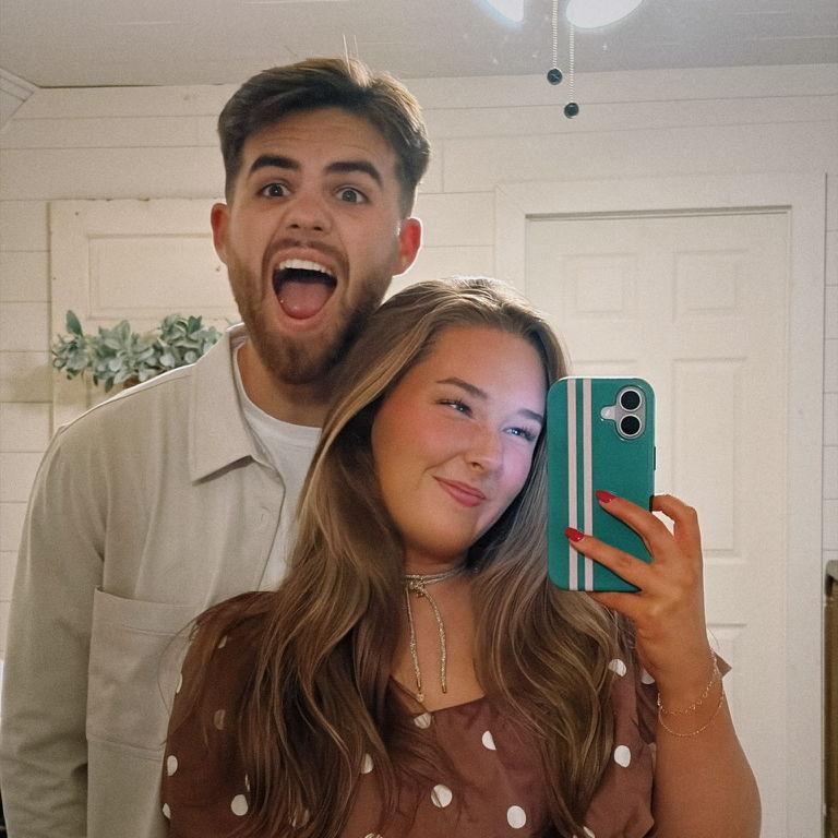 Moments before, had no idea! Thought we were headed to an engagement party for a friend!