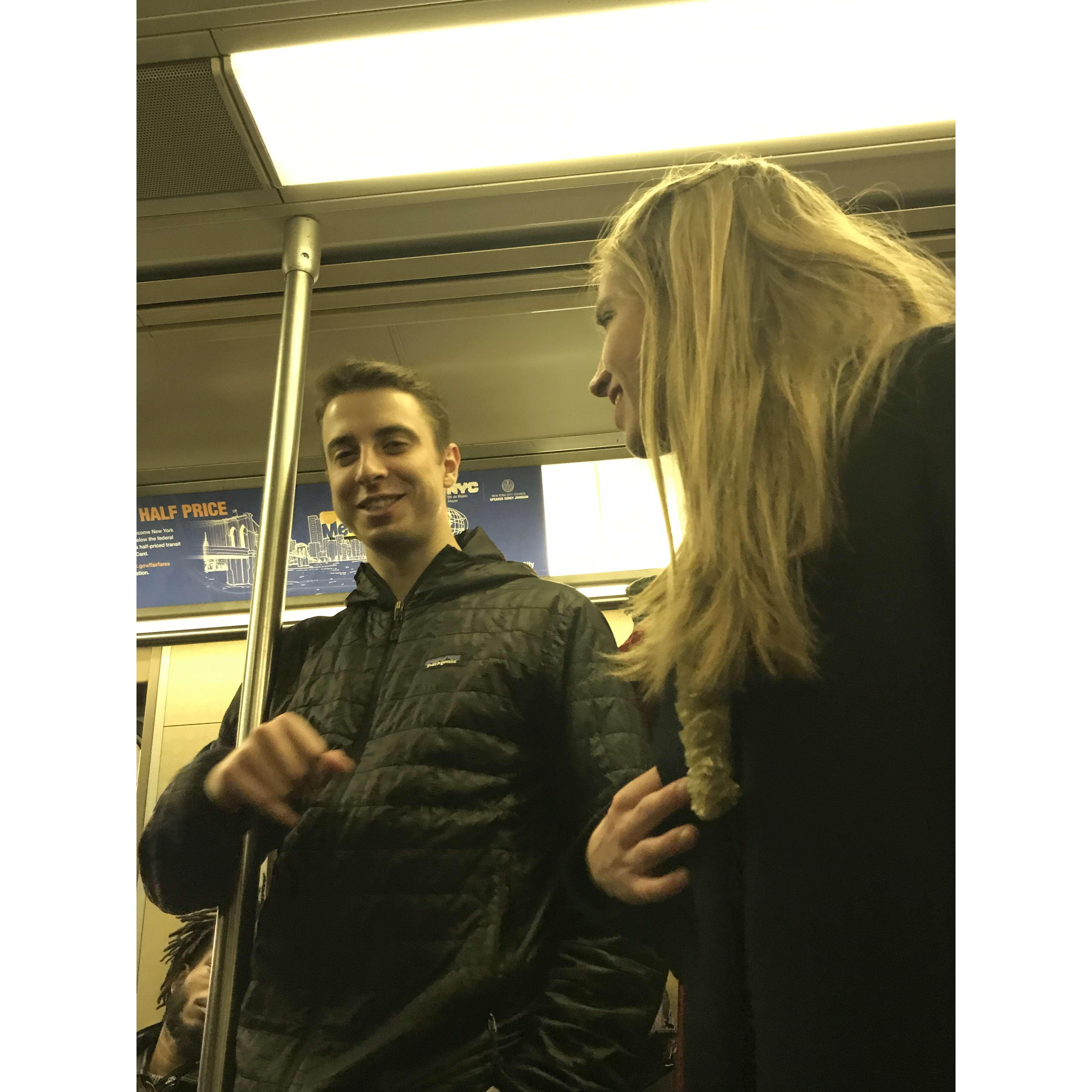 NYE 2020 - After (a little more wobbly on the way back home)