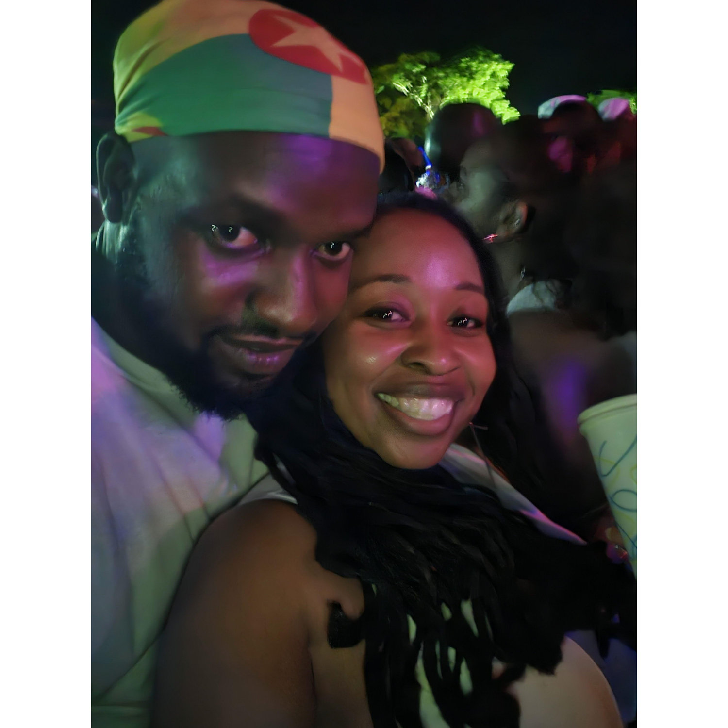 First time we met in person