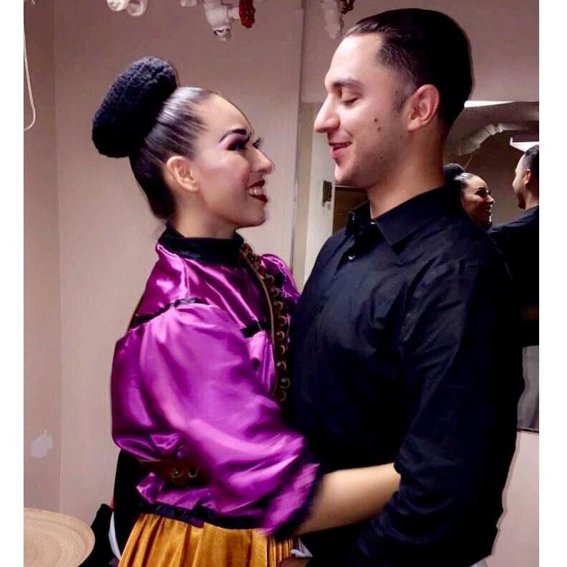 Pre-show pep talk at the SF Opera House ♥