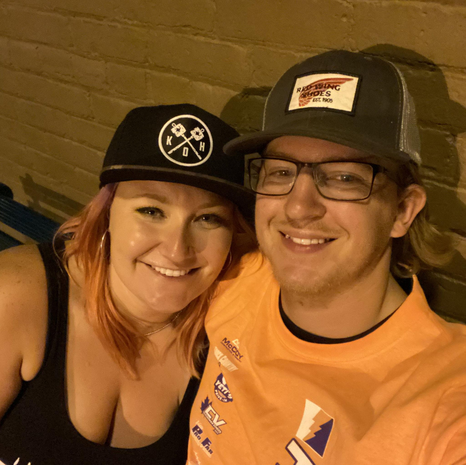 Our 1st photo together the weekend we met.