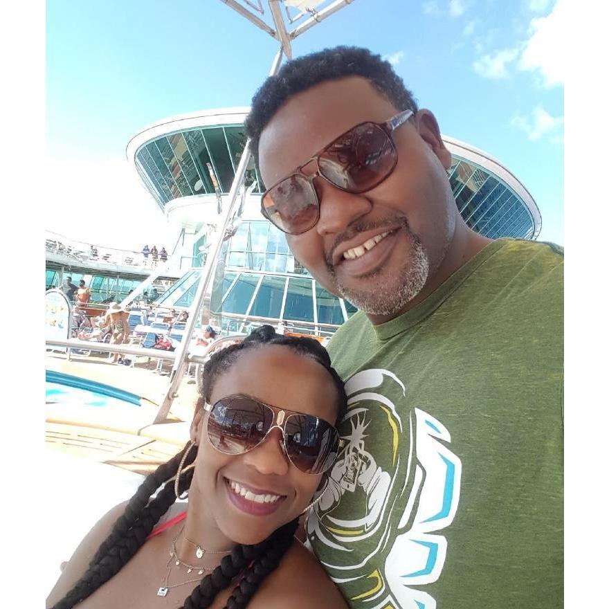 Cruising on the ship to Mexico