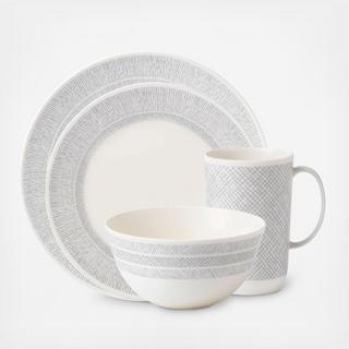 Simplicity 4-Piece Place Setting, Service for 1