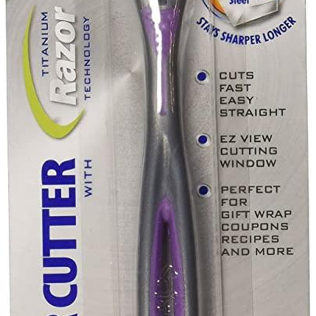 Westcott Titanium Bonded Razor Paper Cutter, Assorted, 14927