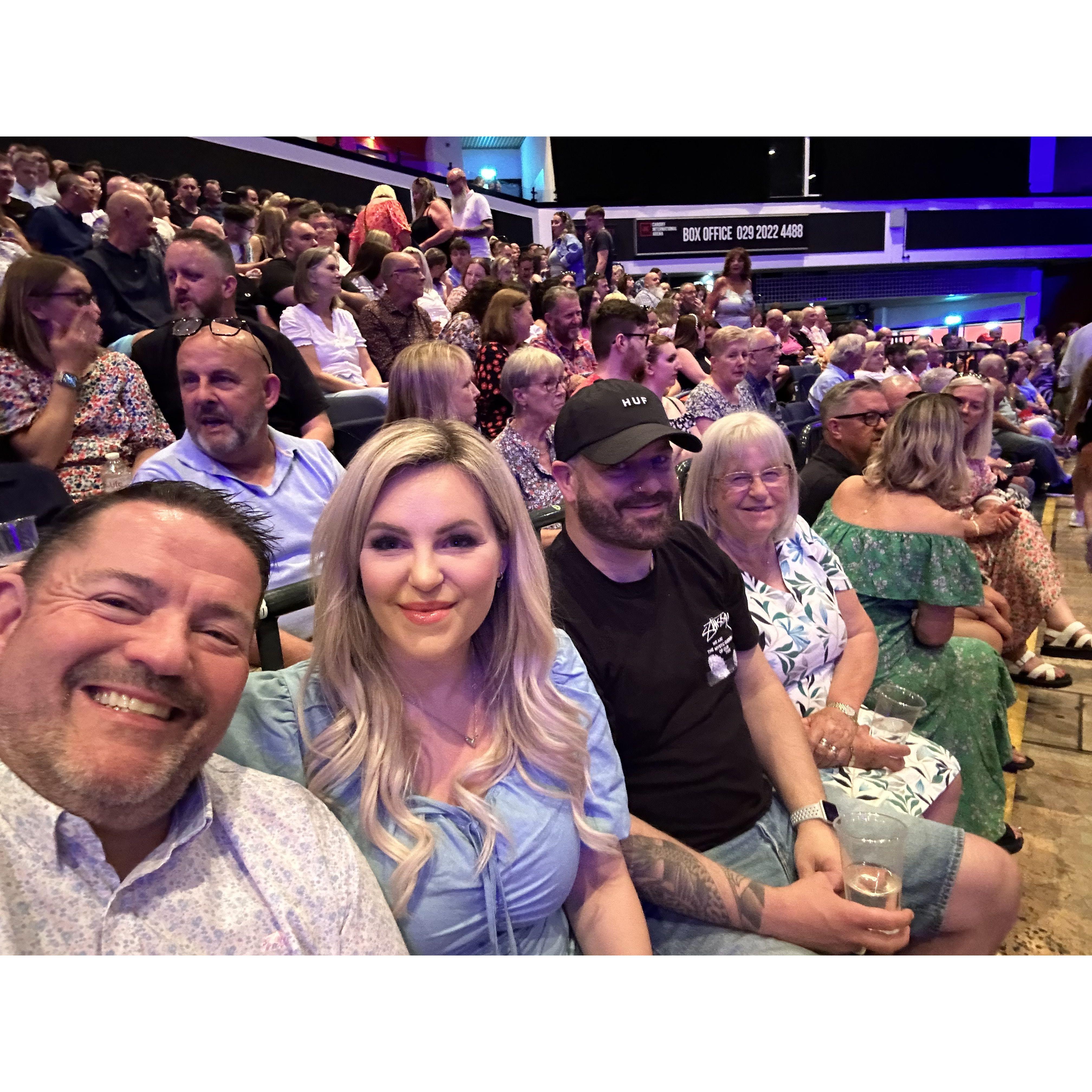Waiting for Peter Kay
