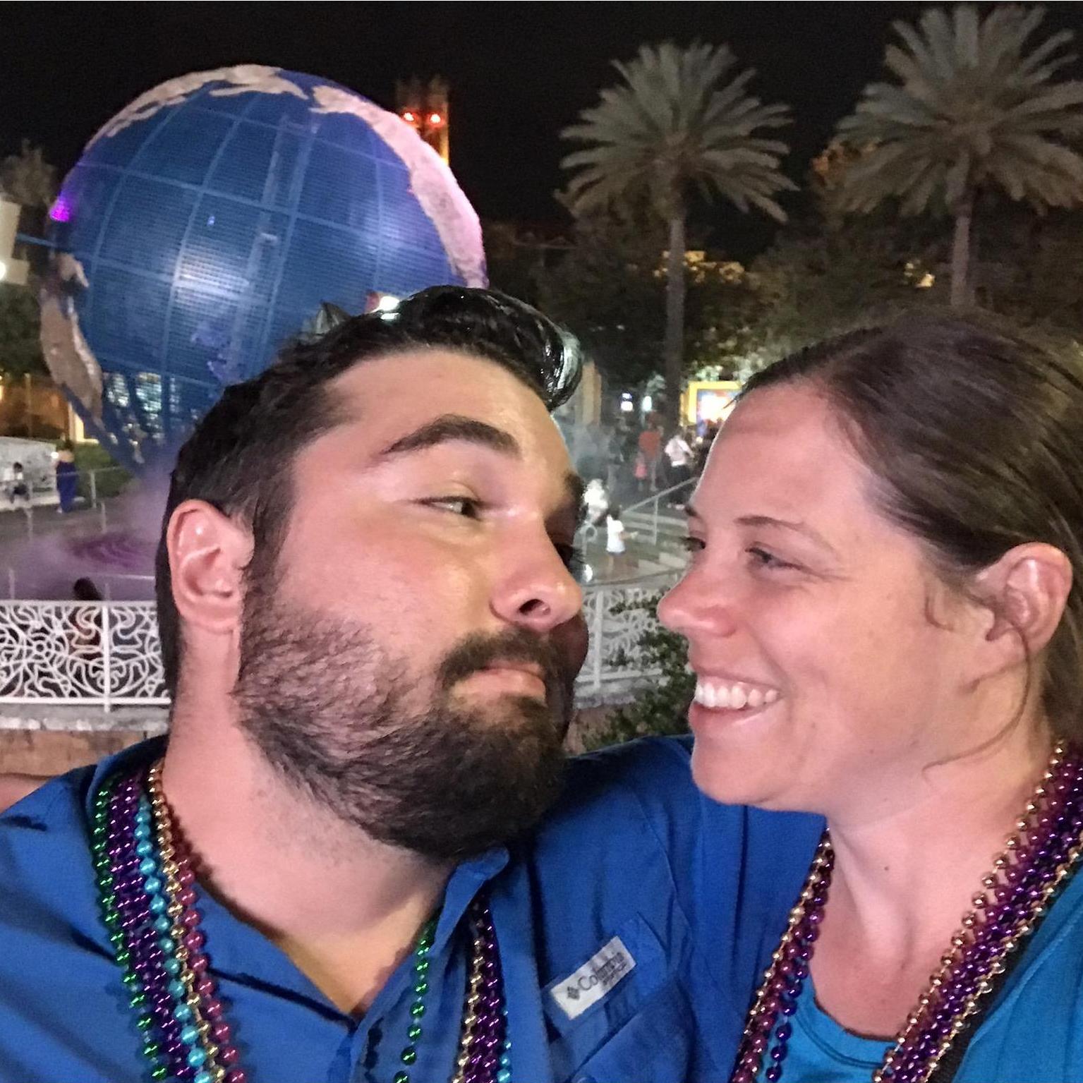 Celebrating Mardi Gras at Universal Studios