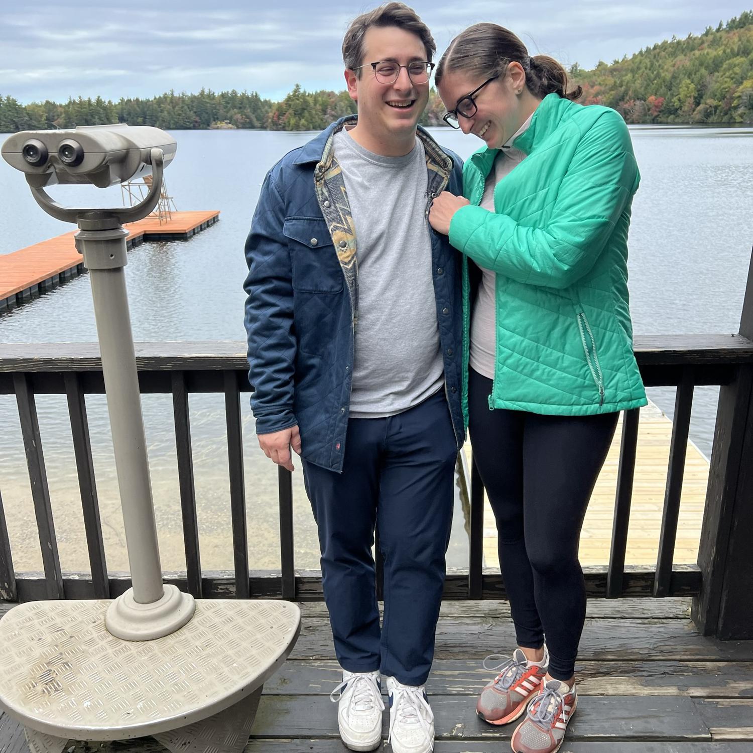 Visiting Camp Becket, Sam's old summer camp.