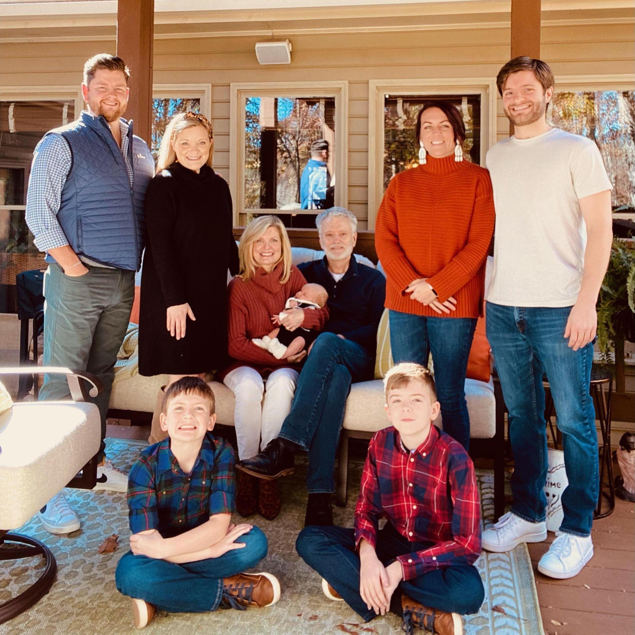 His family!