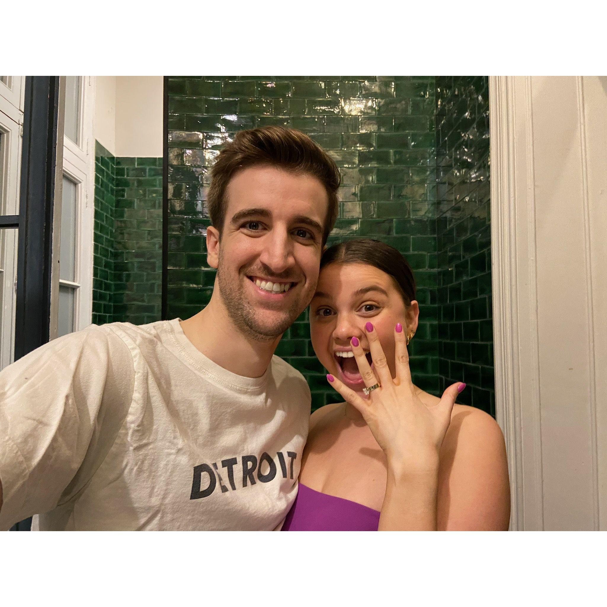 we got ENGAGED!!! would love to tell you all about the 48 hours leading up to this moment...just be ready for a longgg story