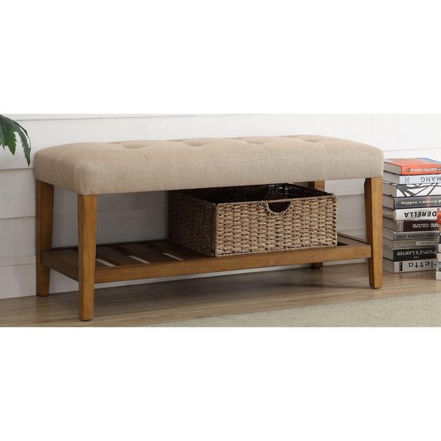 Warwickshire Wood Storage Bench