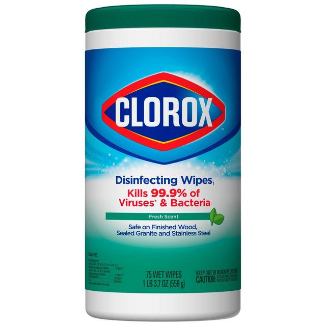 Clorox Disinfecting Wipes Bleach Free Cleaning Wipes - Fresh - 75ct