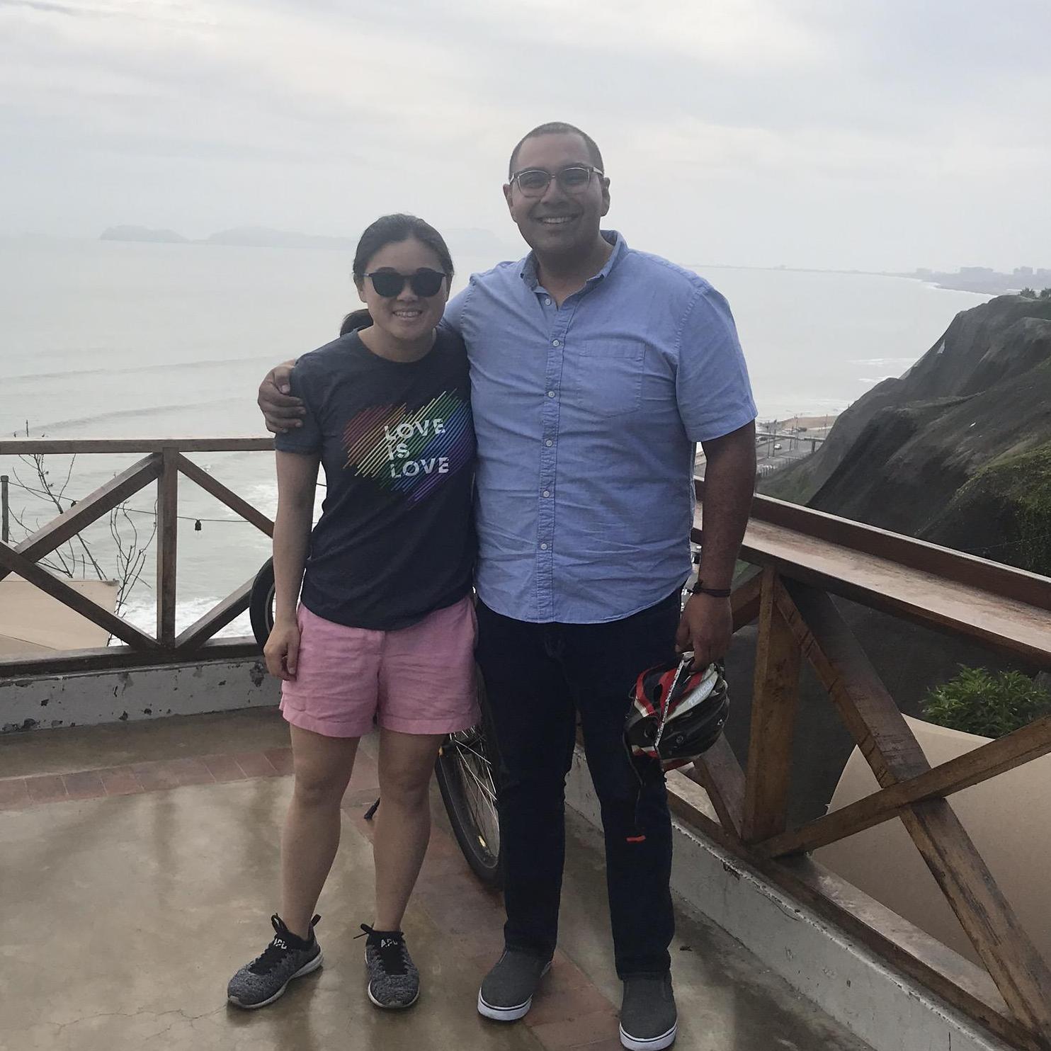 Lima coast line! One day after my passport was lost and/or stolen?! We will never know what happened.