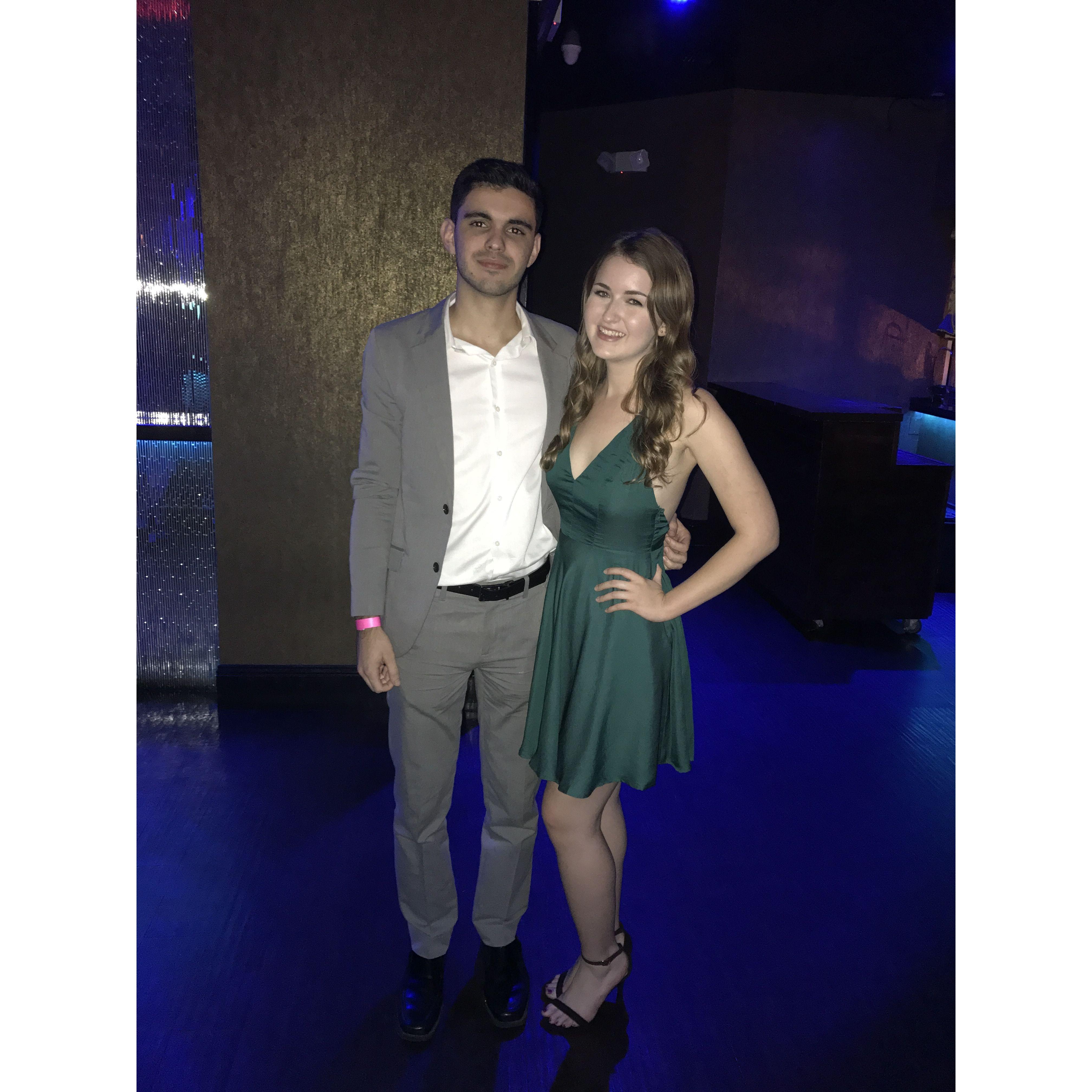 Our first date! November 16, 2017