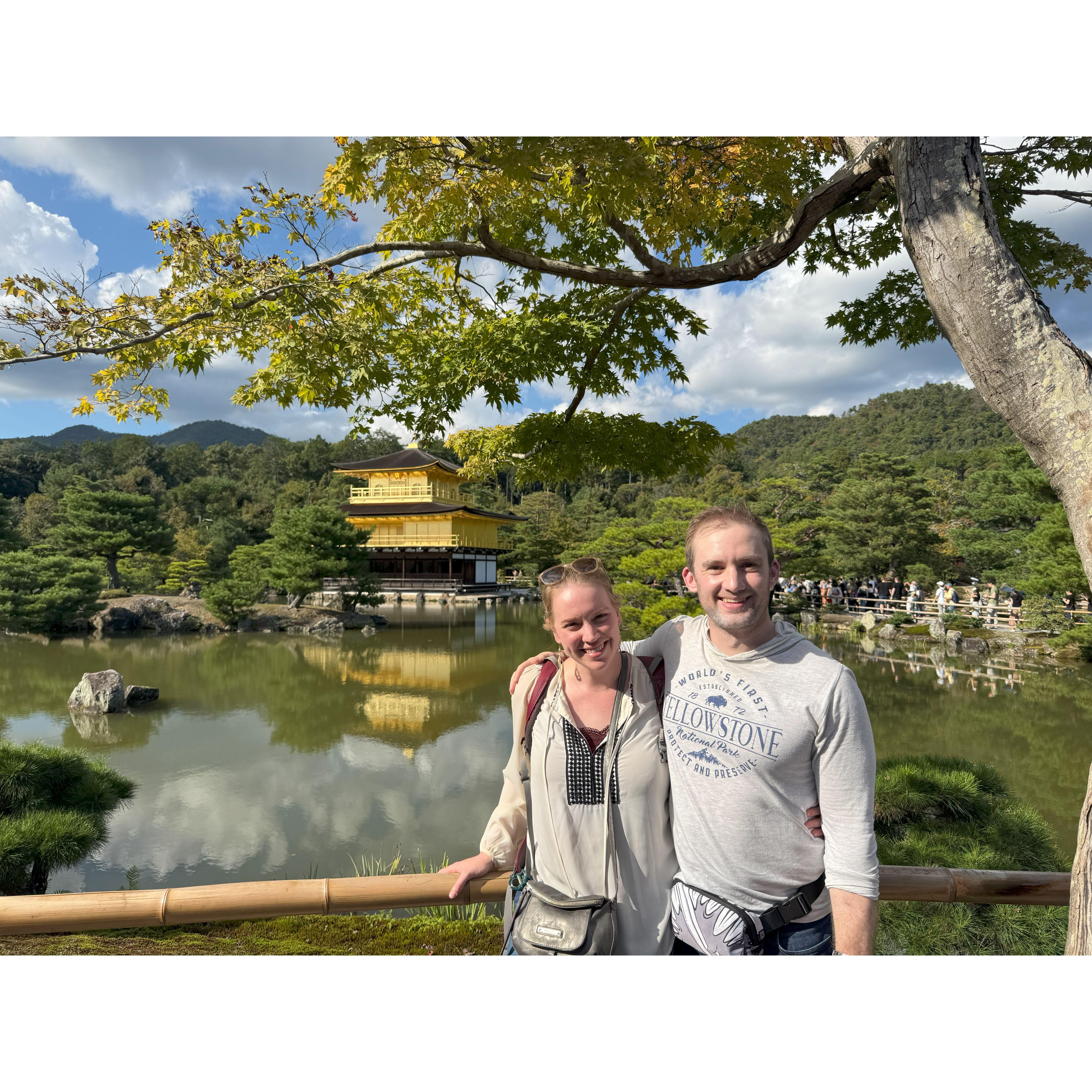 Something borrowed and something golden in Kyoto