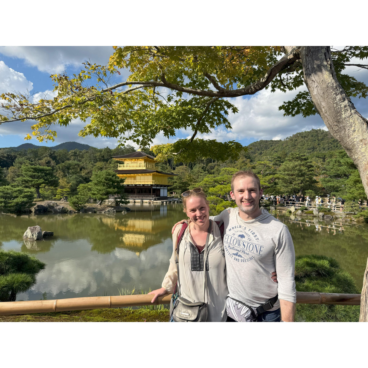 Something borrowed and something golden in Kyoto