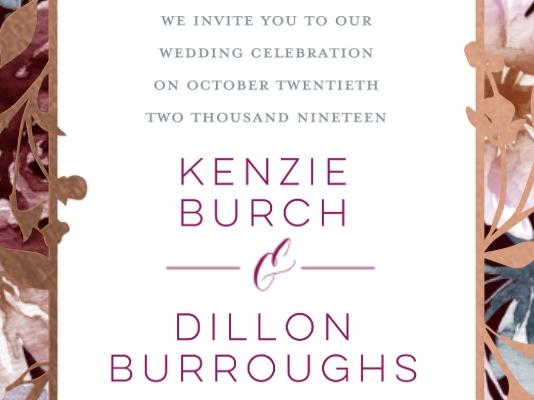 The Wedding Website of Dillon Burroughs and Kenzie Burch
