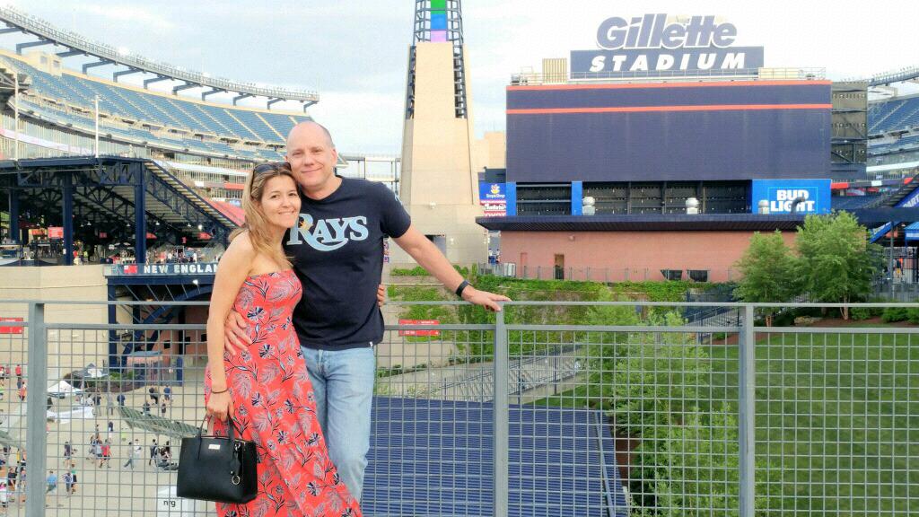 At Gillete Stadium 🏟- Foxboro June 2018