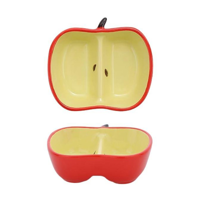 Apple Sauce Cup Ceramic Dipping Dishes Set Soy Sauce Dishes, 3 oz Ceramic Dipping Bowls, Sauce Cups, Dinnerware and Accessories, Housewarming Gifts, Ketchup, BBQ, Party, Charcuterie Accessories