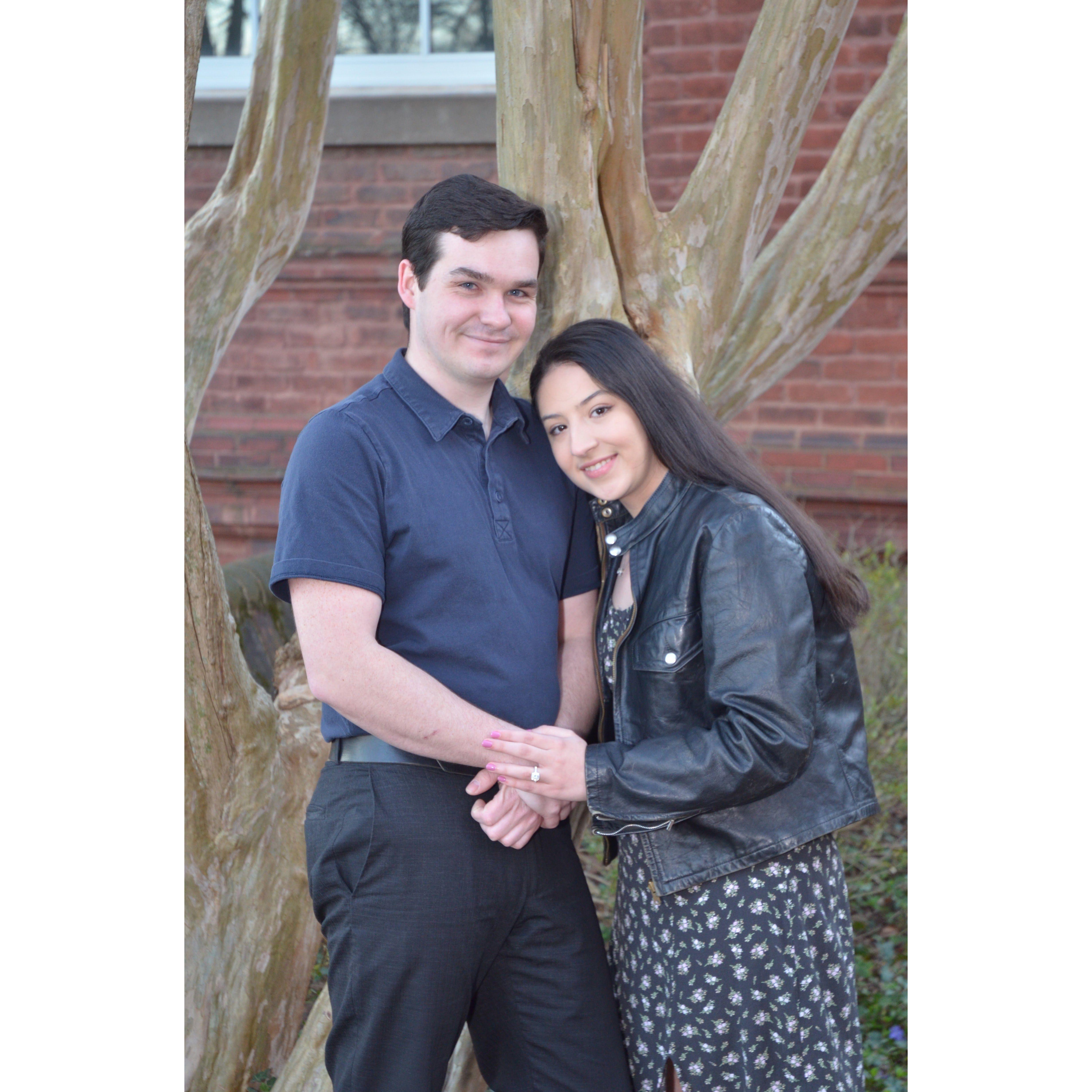 Engagement photos courtesy of Megan Ruggeri and Jon Collier