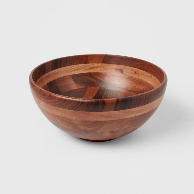 188oz Wood Signature Serving Bowl - Threshold™